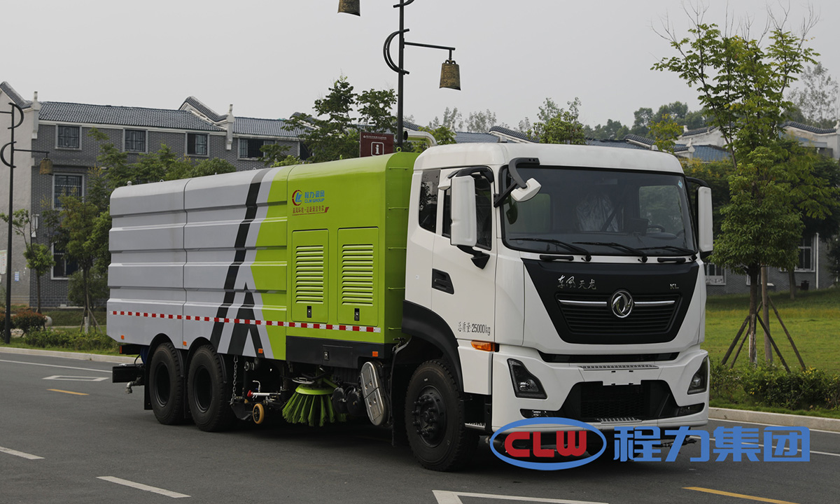 國六東風天龍洗掃車（10方塵12方水）