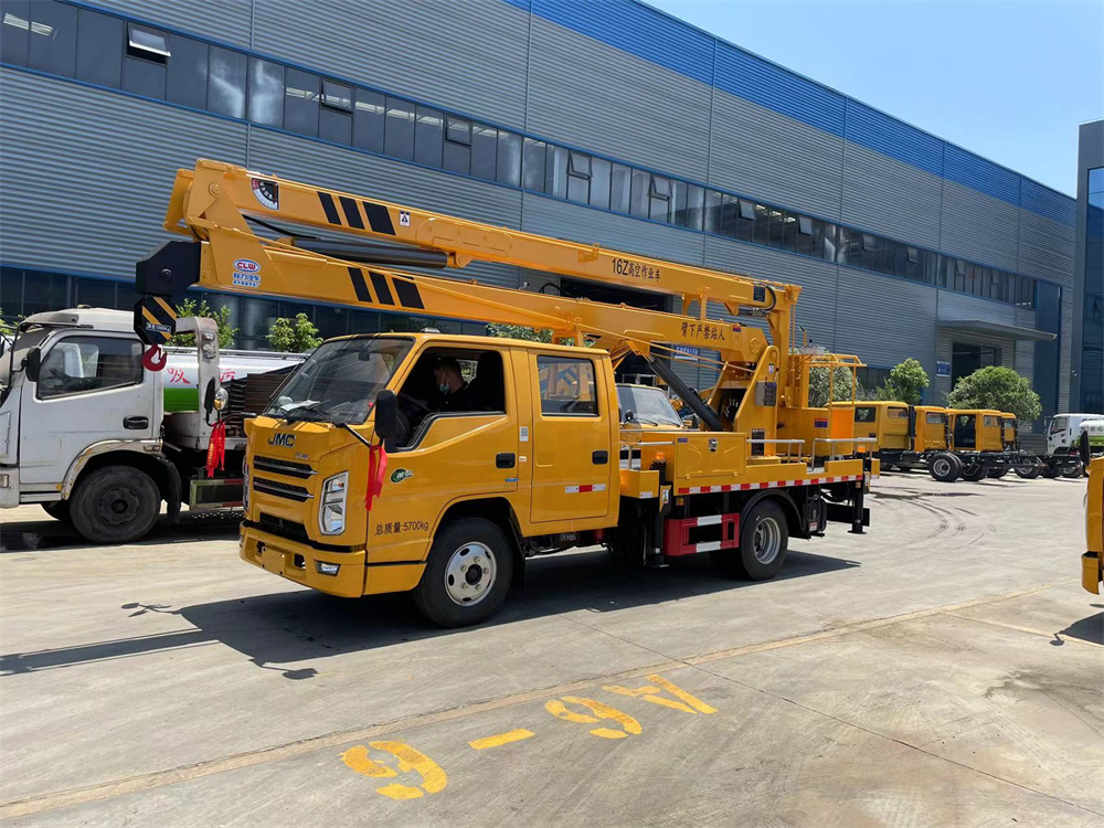 江鈴順達16米折臂式高空作業車配置參數